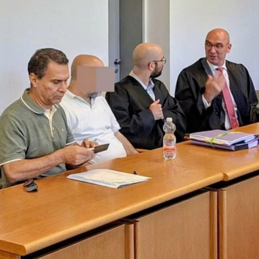 Dr. Tawfik als Dolmetscher bei einer Gerichtsverhandlung